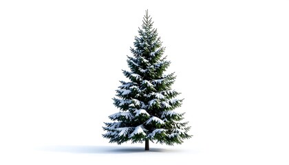 Snowy Christmas tree (1)