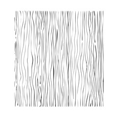 Seamless vector illustration of a natural wood grain texture. Abstract black and white line art pattern depicting oak lumber for backgrounds.