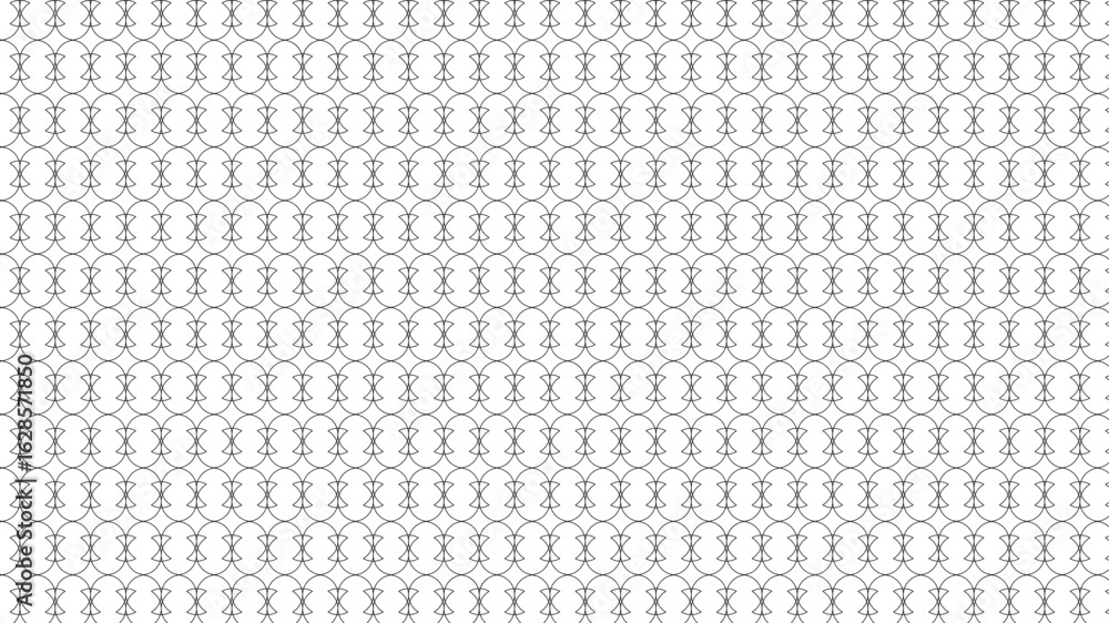 Aufkleber clean and soft golden vector pattern on white – seamless abstract texture with delicate star and rho