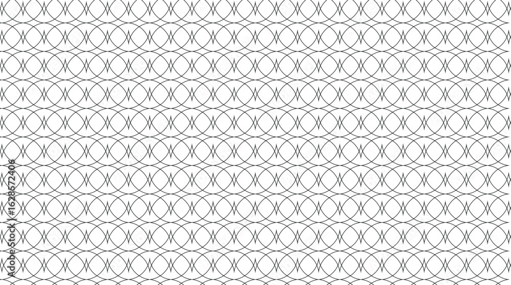 Poster clean white vector pattern with subtle gold lines in diamond, star, and rhombus shapes – seamless ab