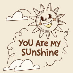 Happy Easter greeting card with decorative text and festive design