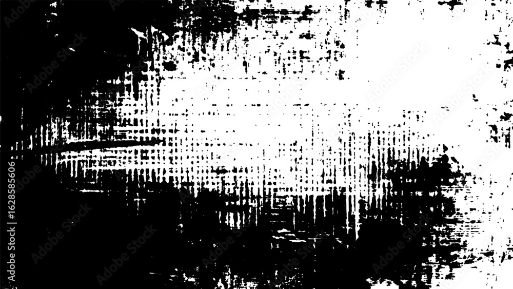 Poster grunge background is black and white. halftone grunge texture vector background featuring distressed