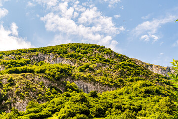 Paisaje en Bulnes, Picos de Europa.