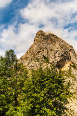Paisaje en Bulnes, Picos de Europa.