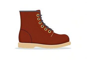 boots isolated on white 