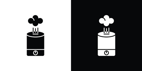 Humidifier icon. simple glyph icon. Vector solid isolated black illustration.