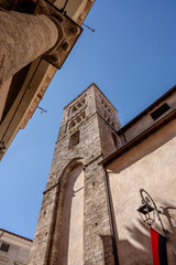 The church already existed in the year 1015. Evidence of this is the round arch under the...