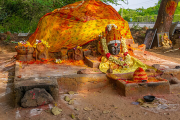 Sri Nagamman Koil & Snake amman god temple & Snake god temple, state highway 121, Kelambakkam - Vandalur Road, Rathinamangalam, Vengambakkam, chennai, Tamil Nadu-600048. famous temple in tamilnadu.