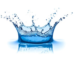 Water splash crown