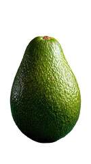 Vibrant Green Avocado: A Close-Up Studio Shot of Fresh Produce