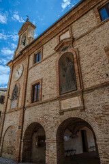 Grottammare, Marche. Spectacular glimpses, views and summer panoramas.