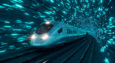 High Speed Train Data Stream Tunnel