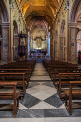 Priverno, Latina, Italy. Co-Cathedral of Santa Maria Annunziata