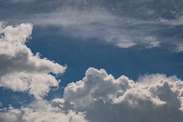 Spectacular clouds in the sky 280425
