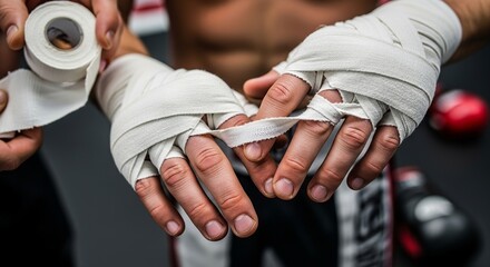 Boxing hand wraps tutorial guide how to wrap hands for boxing muay thai mma training protection fitness
