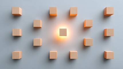 Synergy of Remote Teams Through a Top Down Perspective on Blocks