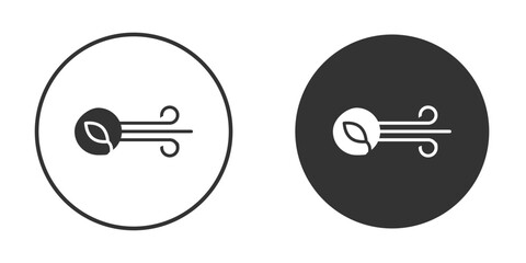 Clean Air icons pack. vector glyph flat icons