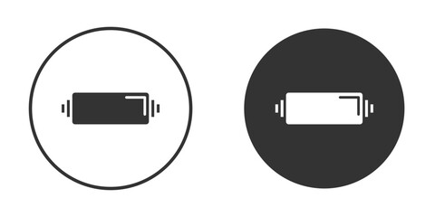 AR headset icons pack. vector glyph flat icons