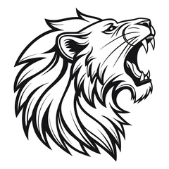 lion head mascot