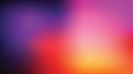 Abstract gradient background of vibrant, soft colors.