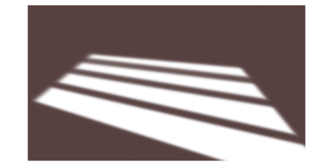 Sunlight stripe overlay, long rectangular beam shadows casting clean directional light for bright indoor visuals and architectural interior decor themes
