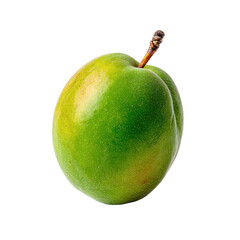 Vibrant Green Plum: Juicy Fruit Photography