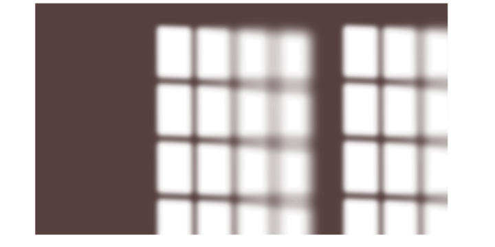 Window grid shadow, vertical and horizontal pane overlay casting soft directional sunlight for minimalist indoor visuals and modern aesthetic background compositions
