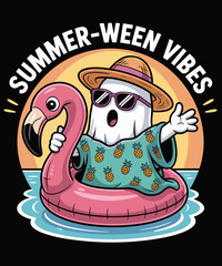 Halloween Summer Ween Funny Boo Float Costume