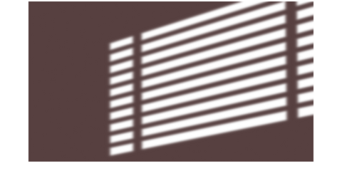 Sunlight stripes shadow, horizontal window blinds casting soft ambient pattern for calm home decor and natural design overlay

