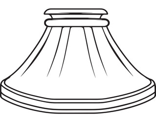 Sofa slipcover icon in elegant clean vector format