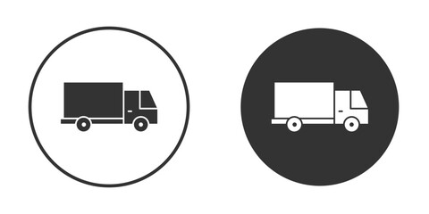 Truck icon vector design and illustration, graphic design.