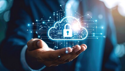 Secure cloud data in hand