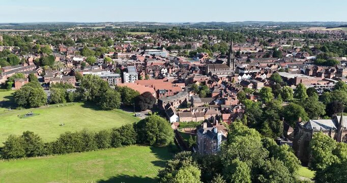 A Truck-Shot of Lichfield Cathedral