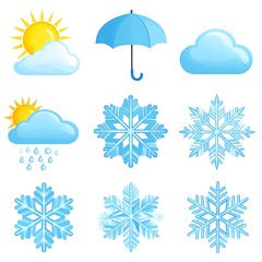 Weather icons set