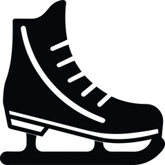 ice skate blade guard on white background.eps