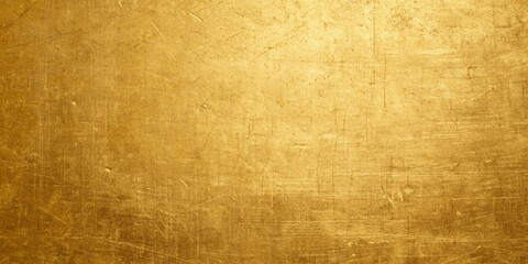 Fototapeta premium Elegant gold texture background with subtle scratches, ideal for luxury designs, shiny backdrops, and modern metallic effects for artistic projects