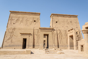 Philae Temple Complex on the Nile River, Egyp