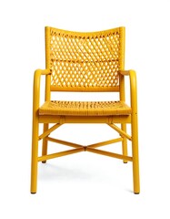 Yellow Woven Chair