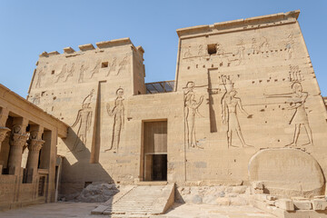 Philae Temple Complex on the Nile River, Egyp