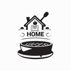 Real estate logo and icon in vector illustration style