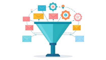Email filtering funnel graphic (1)