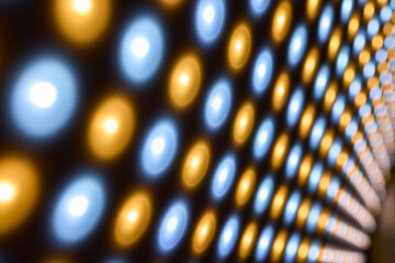 Explore the dynamic and vibrant LED light patterns that enhance modern design projects wonderfully