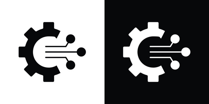 Transform icon flat vectors. set of silhouette vectors