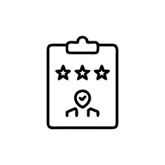 Customer Satisfaction Survey Results Showing Employee Performance Ratings and Feedback