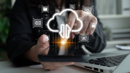 Cloud computing enables digital growth with secure data storage, scalable infrastructure, and...