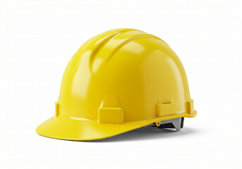 Yellow color Construction Hard Hat Mockup 