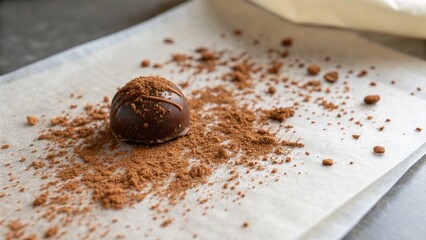 chocolate cake with nuts