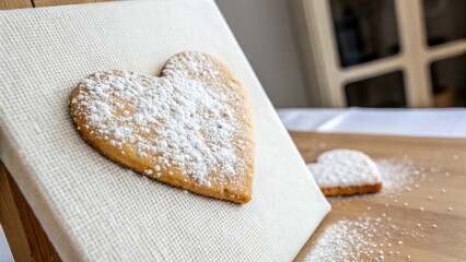 heart shaped cookie