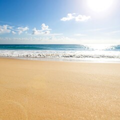 Sunny beach scene (2)