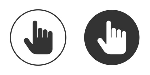 Cursor icon for your web mobile application design. Modern flat.